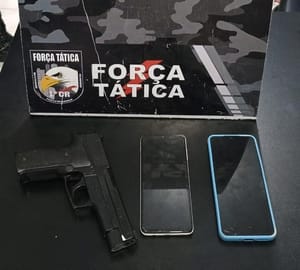 Força Tática apreende menor e prende dois homens suspeitos por roubo de motocicletas