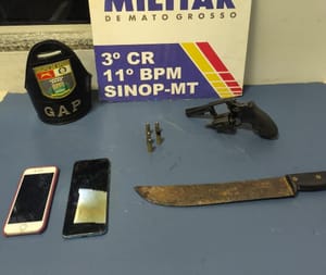 Quadrilha é presa em flagrante pela PM após sequestrar agiota e exigir Pix de R$ 100 mil em MT