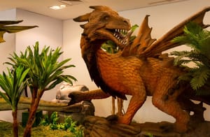 Dragões gigantes tomam conta de Várzea Grande em exposição inédita