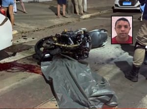 Motociclista de 41 anos morre ao bater em dois carros durante “racha” em avenida