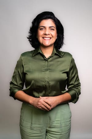 Mulher contabilista em destaque