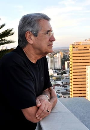 O espelho da barbearia