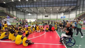Festival Paralímpico reúne crianças e jovens no Ginásio Fiotão nesse final de semana