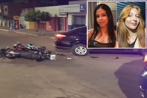 Funcionárias de pizzaria morrem em grave acidente entre moto e carro em MT
