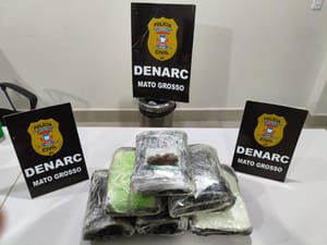 Irmãs que transportavam malas carregadas com drogas são presas em Cuiabá