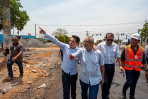 Empresa cumpre acordo com TCE e obras do BRT avançam na Avenida do CPA