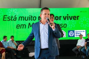 Mauro Mendes não participa de reunião com governadores no Rio de Janeiro