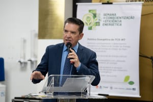 Conselheiro reforça compromisso com sustentabilidade na abertura da Semana de Eficiência Energética