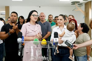 Primeira-dama cita impacto para mães cuiabanas com novo Centro Médico Infantil