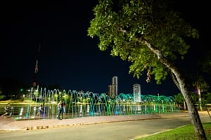 Prefeito orienta população a manter distância dos animais no Parque das Águas