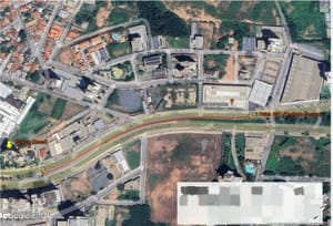 Avenida do CPA vai operar com faixa mais estreita a partir de segunda-feira