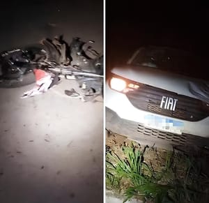 Motociclista de 28 anos morre após colisão com carro na MT-175; duas pessoas ficam feridas