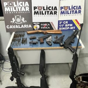 Idoso sofre surto após uso de cocaína e atira em familiares dentro de residência em MT