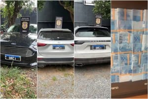 PC apreende carros de luxo e arma de fogo em operação  contra esquema milionário em MT