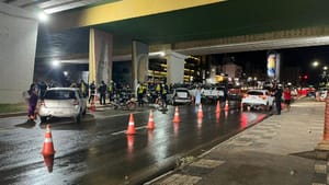 Blitz prende motorista por embriaguez e remove 58 veículos em Cuiabá