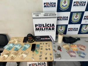 Três são presos por tráfico de drogas com R$ 7,2 mil em dinheiro em Cuiabá