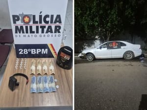 Faccionada é presa após troca de tiros e perseguição; comparsas fogem