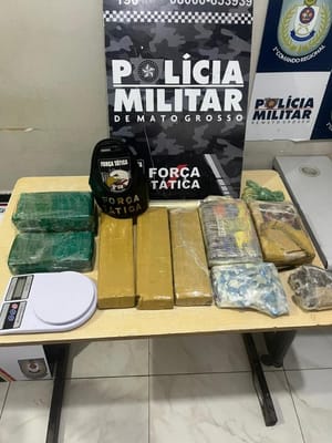Traficantes são presos na capital e Várzea Grande com maconha e lança-perfume