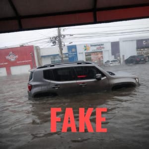 Defesa Civil desmente imagem de alagamento e alerta para riscos de conteúdos falsos