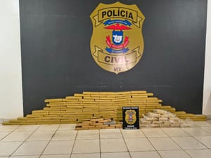 Polícia Civil prende quatro pessoas e aprende mais de 140 quilos de drogas em MT