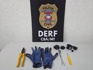 Duas pessoas são presas em flagrante pela PC por furto de energia elétrica em Cuiabá