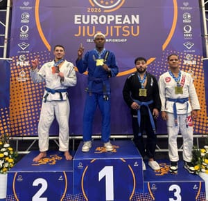 Atleta de Jiu-Jitsu da Rotam conquista medalha de ouro em campeonato europeu
