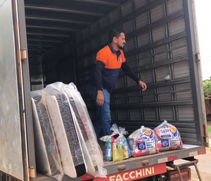 Defesa Civil do Estado envia materiais para família atingida por alagamento